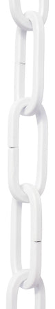 RCH Hardware Steel Standard Link Chandelier Chain, White, U45