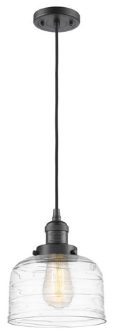 Innovations Bell LED Large Mini Pendant 201C-OB-G713-LED, Oil Rubbed Bronze