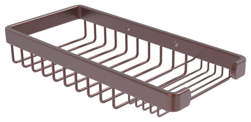 Combination Shower Basket, Antique Copper