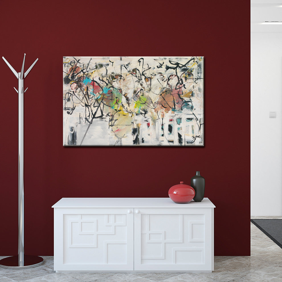 Abstact IX, Canvas Wall Art, 30"x40"
