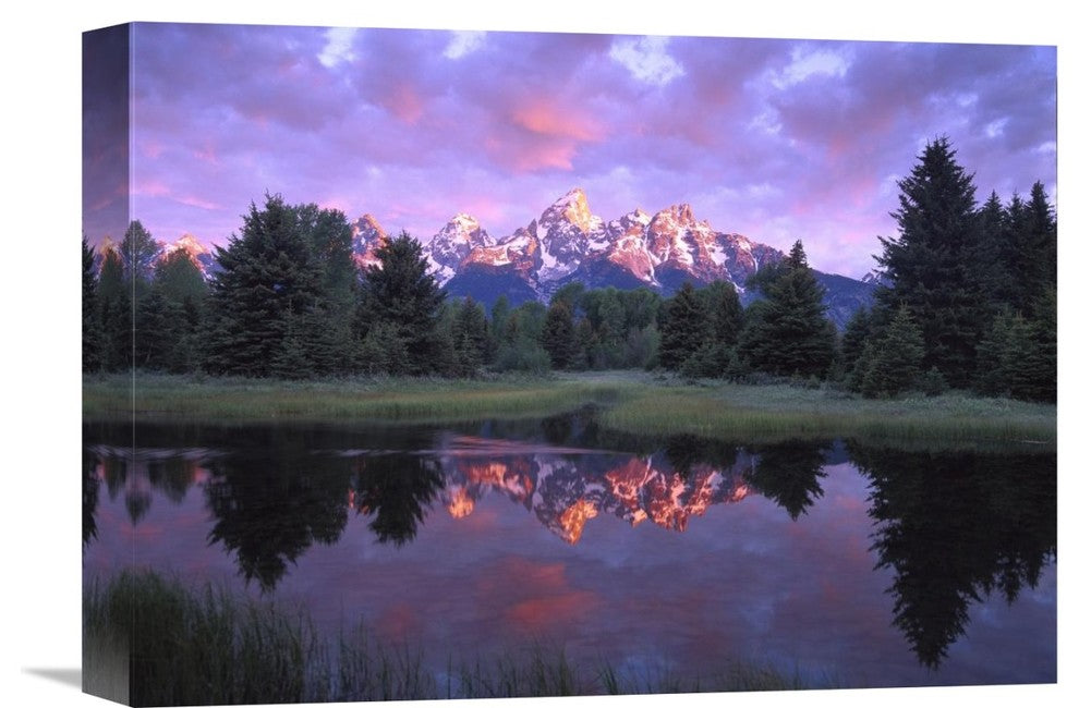 "Teton Range At Sunrise, Grand Teton National Park, Wyoming" Artwork