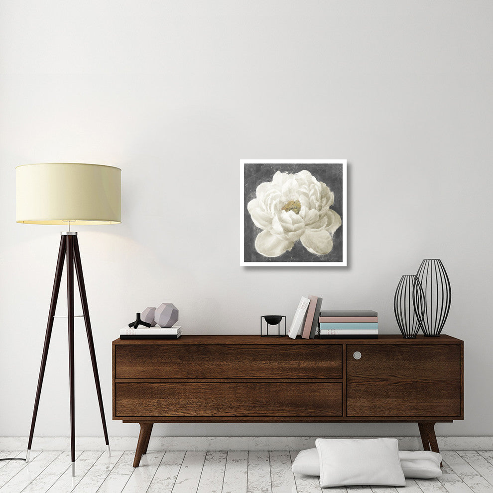 "Vivid Floral I White Flower" Digital Paper Print by Danhui Nai, 26"x26"