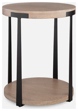 Uttermost Palisade Natural Round Side Table