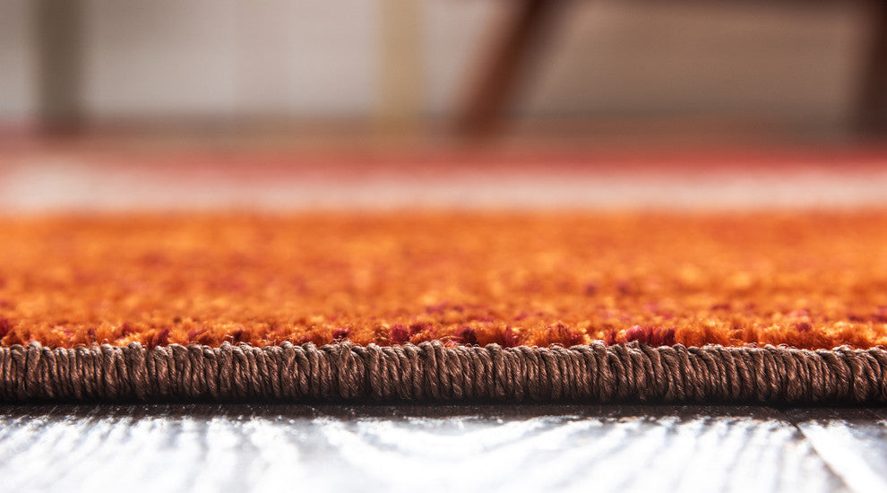 Unique Loom Multicolored Autumn Providence 2'' 0 x 6'' 0 Runner Rug