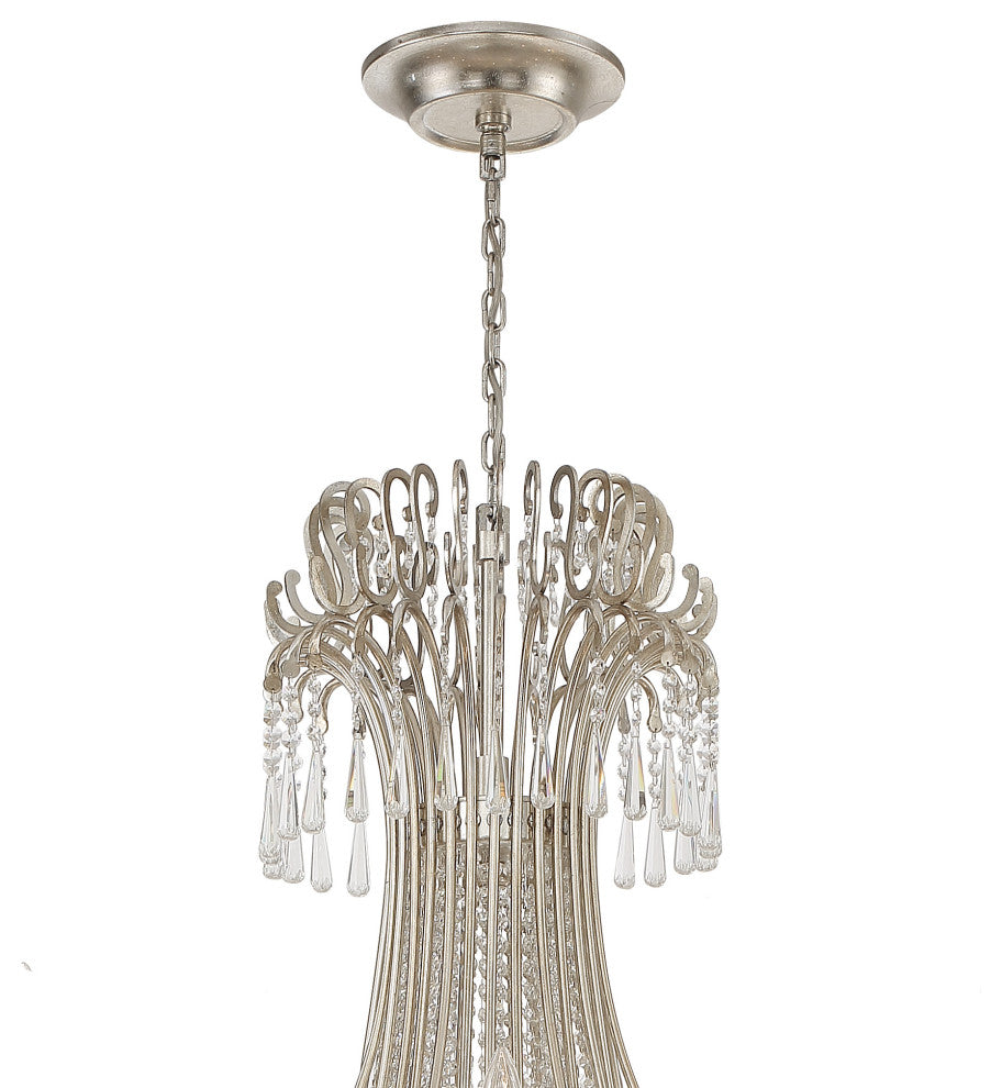 Crystorama Lighting Group ARC-1929-CL-MWP Arcadia 28 Light 61"W - Antique