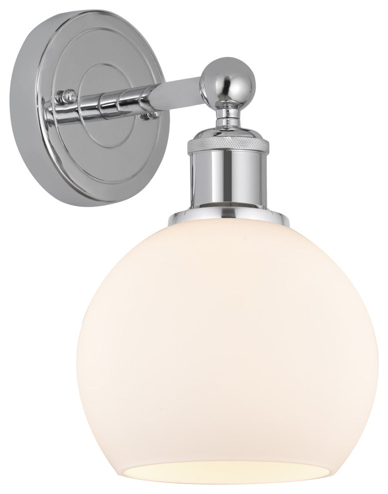 Innovations 616-1W-PC-G121-6 1 Light 6" Sconce, Polished Chrome