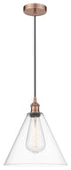 Innovations 616-1P-AC-GBC-122-LED 1-Light Mini Pendant, Antique Copper