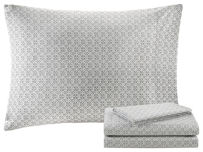 Madison Park Essentials Sybil 6 Piece Quilt Set With Cotton Bed Sheets