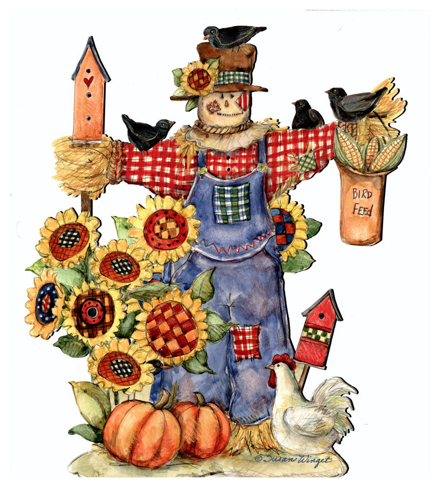 Bethany Scarecrow Halloween Outdoor Decor