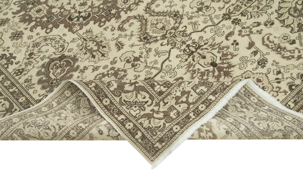Rug N Carpet - Handmade Turkish 6' 5'' x 9' 9'' Rustic Area Rug