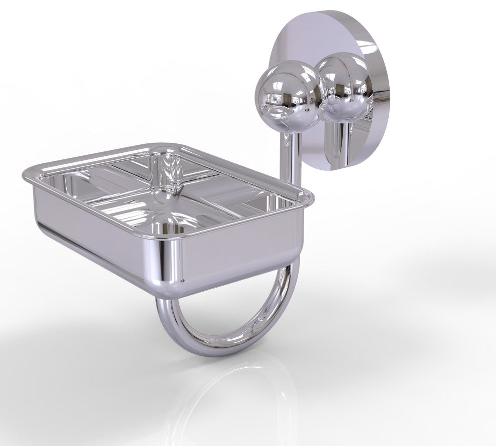 Prestige Skyline Wall Mounted Soap Dish, Polished Chrome