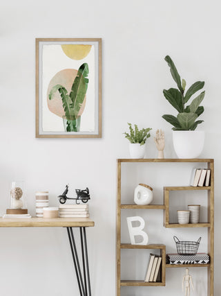 "Desktop Planter II" Framed Painting Print