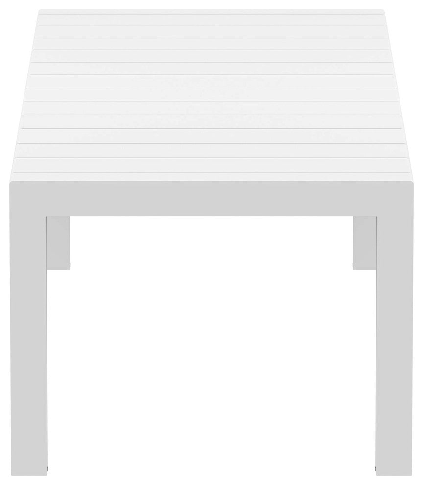 Compamia Vegas XL Extendable 102"-118" Dining Table, White