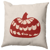 18" x 18" Pumpkin Perfection Decorative Throw Pillow, Maple Red