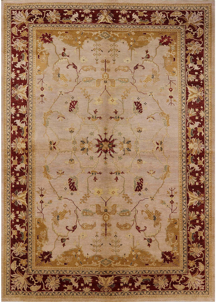 Ahgly Company Indoor Rectangle Mid-Century Modern Area Rugs, 7' x 10'