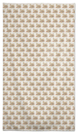 Neutral Turkey Pattern 4 58"x102" Tablecloth