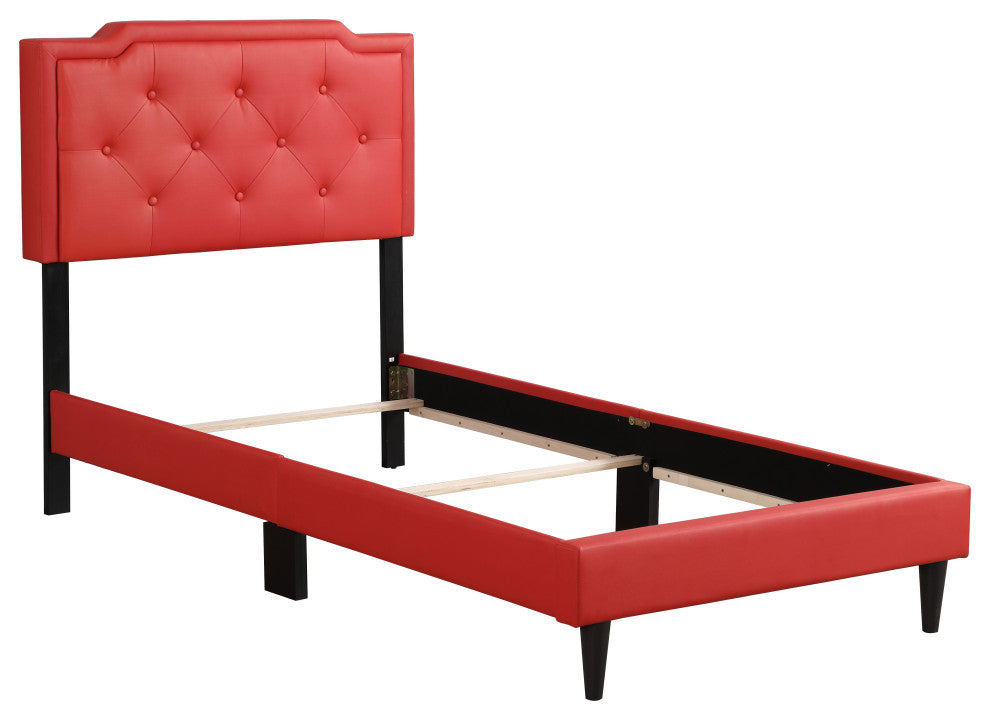 Starlight All in One Bed, Red, Twin