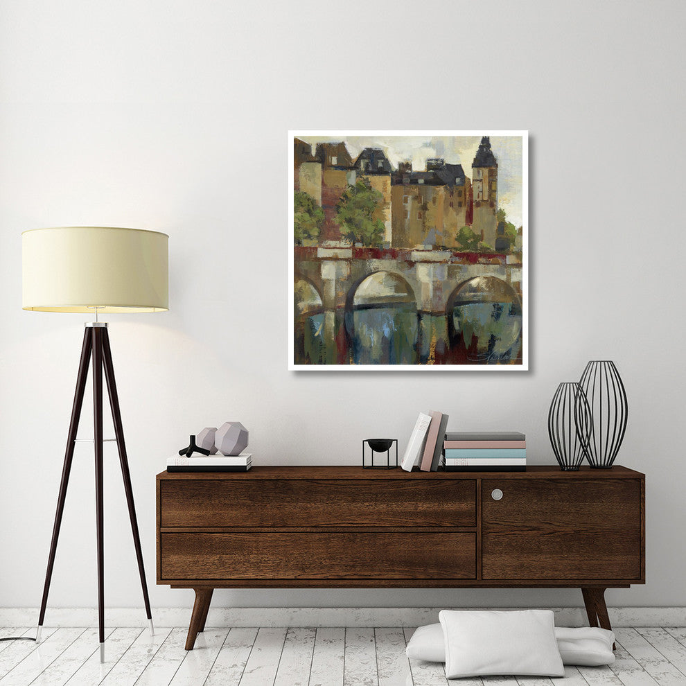 "Paris - Late Summer II" Digital Paper Print by Silvia Vassileva, 42"x42"