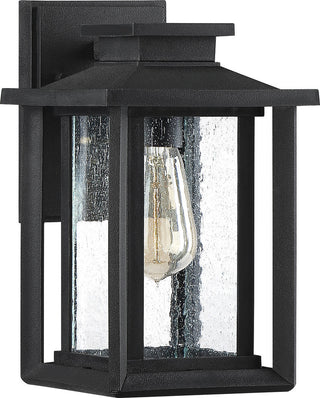 Quoizel WKF8407EK One Light Outdoor Wall Lantern Wakefield Earth Black