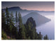 "Wizard Island in the center of Crater Lake, Crater Lake NP" Paper Art, 34"x26"