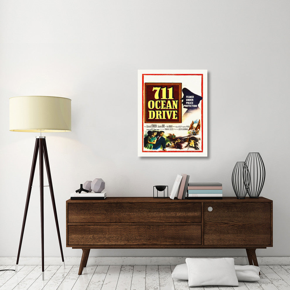 "711 Ocean Drive" Stretched Canvas Giclee by Hollywood Photo Archive, 29x36"