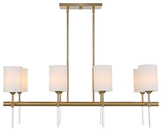 Uttermost Awyr 8 Light Linear Chandelier