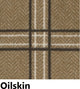 Oilskin Herrington Plaid Area Rug Milliken Tactesse Nylon, RND 3'