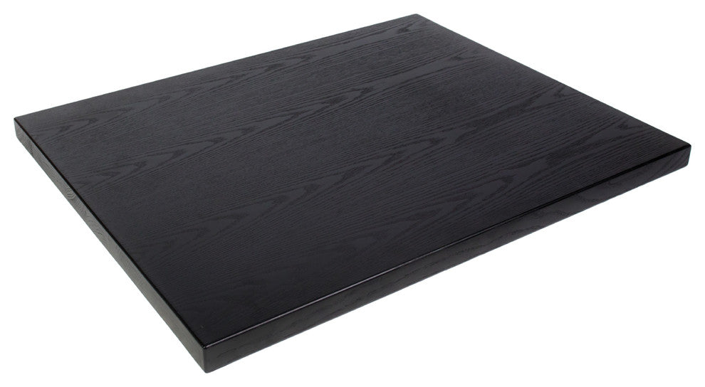 Black Ash Wood Veneer Table Top 30"x48"  (Set of 2)
