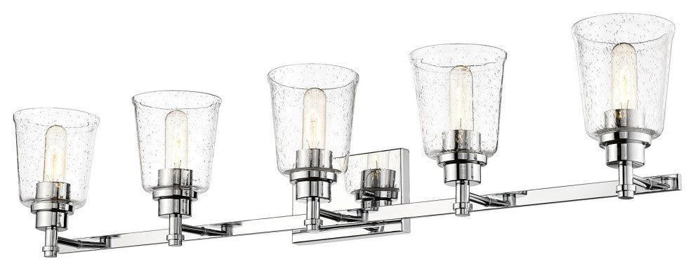 Z-Lite 464-5V Bohin 5 Light 41"W Vanity Light - Chrome