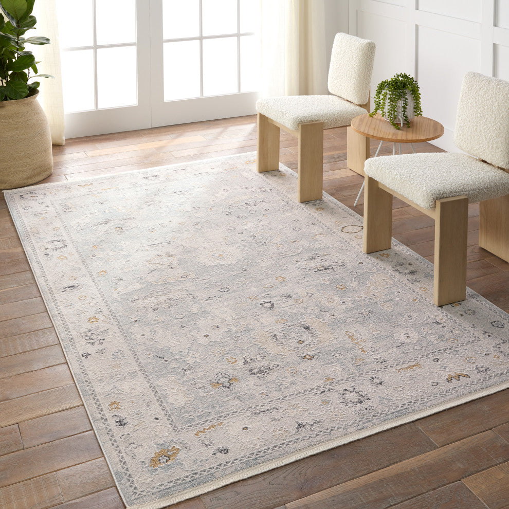 Jaipur Living Ariene Oriental Gray/Cream Area Rug 9'2"X11'9"