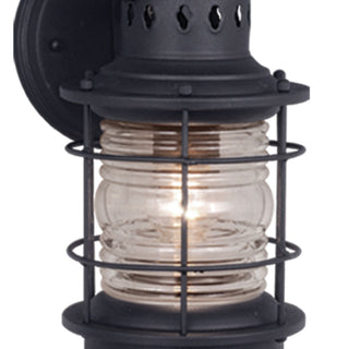 Hyannis 5.5" Outdoor Wall Light Textured Black