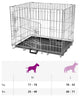 30" Dog Crate 2 Door w/ Tray Fold Metal Pet Cage Kennel House for Animal
