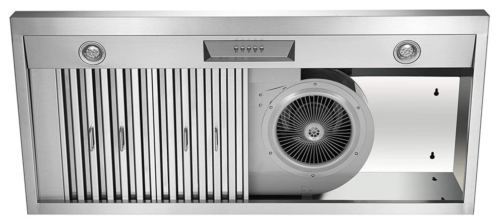 NXR 36" Stainless Steel Gas Range and Under Cabinet Hood Bundle SC3611 EH3619