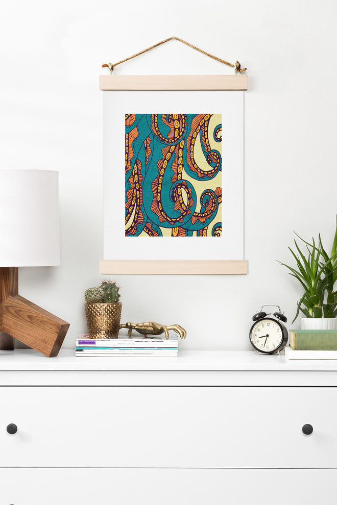 Deny Designs Arcturus Octopus Art Print