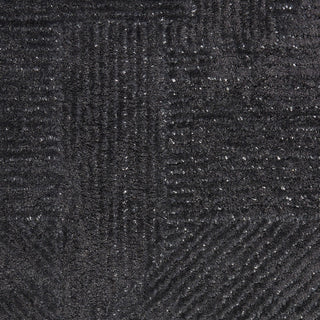 Michael Amini Ma30 Star 7'9" x 9'9" Black Modern Indoor Rug