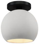 Medium Globe Semi-Flush