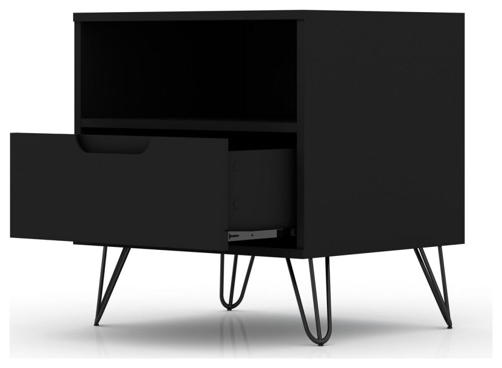 Rockefeller 1.0 Nightstand, Black