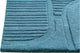 Hand Tufted Petrol Wool Area Rug, 6''6"x9''9"