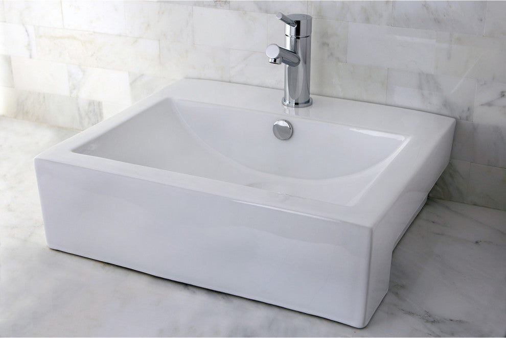 Fauceture Vessel Sink, White