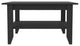 DEPOT E-SHOP Sahara 32" Wide Coffee Table, Black