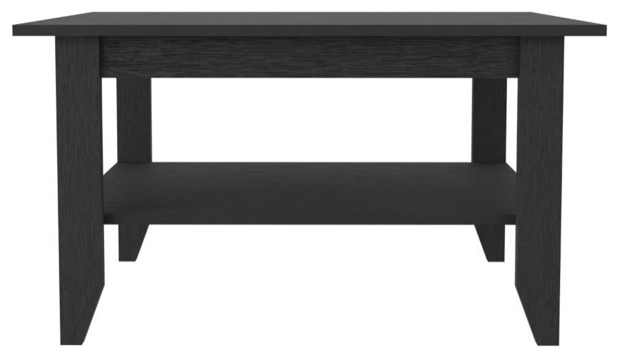 DEPOT E-SHOP Sahara 32" Wide Coffee Table, Black