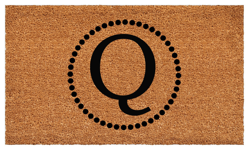 Calloway Mills Barron Doormat, Letter Q