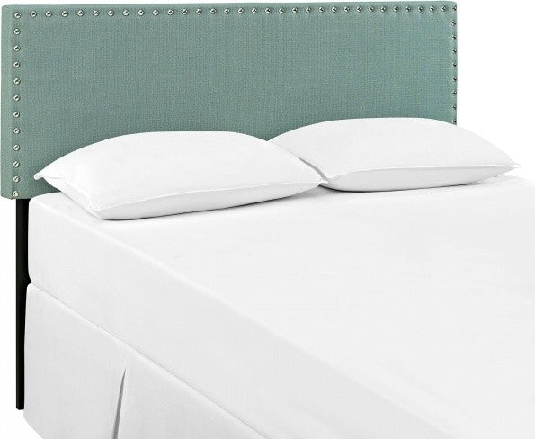 Phoebe King Upholstered Fabric Headboard, Laguna