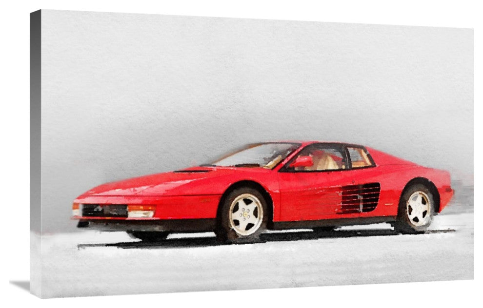 "1983 Ferrari 512 Testarossa" Fine Art Print