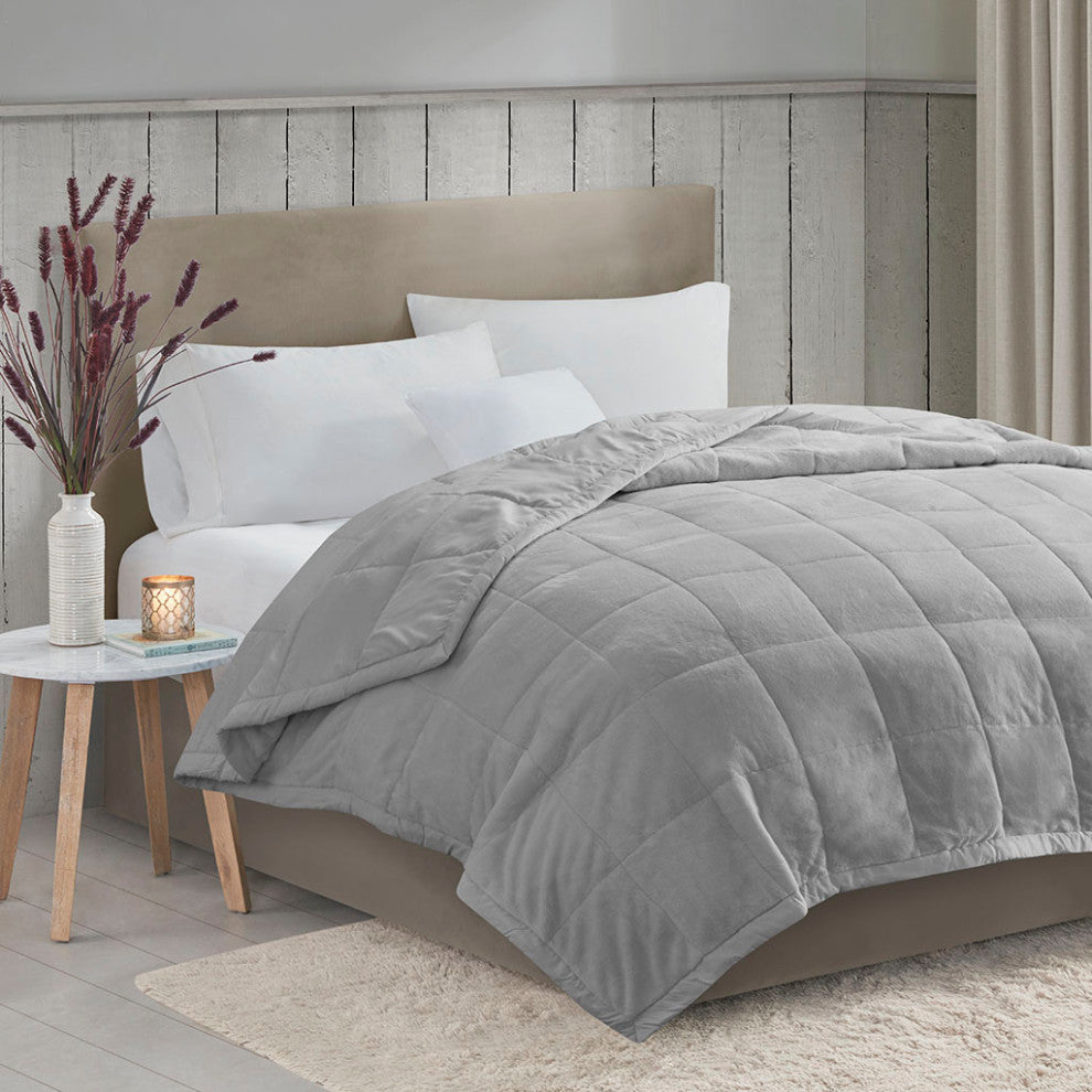 Madison Park Coleman Reversible Down Alternative Bedding Blanket