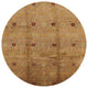 Ahgly Company Indoor Round Mid-Century Modern Area Rugs, 6' Round