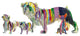 Interior Illusions Plus Graffiti Bulldog, 10" Long