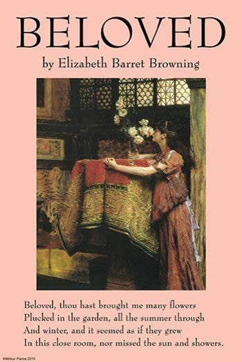 Beloved, Thou Hast Brought Me Flowers- Framed Paper Poster 20" x 30"