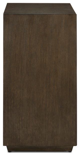 Interior view of a drawer being opened