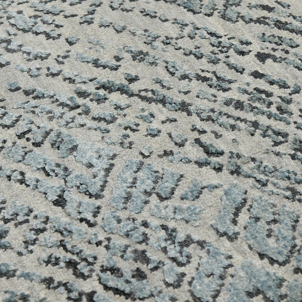 Majestic Fantin Area Rug, Blue, 2' x 3', Abstract